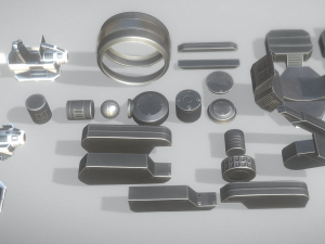 futuristic terrain walker basic version 2 3D Model