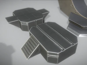 futuristic terrain walker basic version 2 3D Model