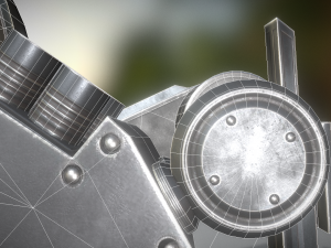 futuristic terrain walker basic version 2 3D Model