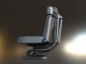 futuristic terrain walker rusty 3D Model