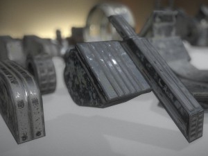 futuristic terrain walker vehicle old version 3D Model