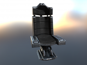 the walking mech neck blue version Modelo 3D