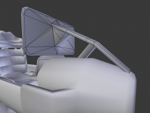 the walking mech neck blue version Modelo 3D