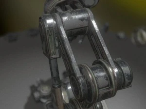 the walking mech neck old version 3D Model