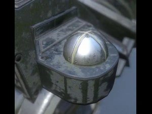 the walking mech neck old version 3D Model