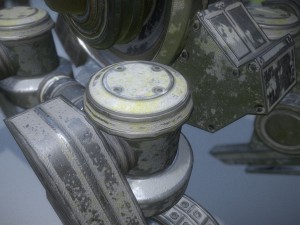 the walking mech neck old version Modelo 3D