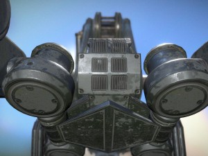 the walking mech neck old version Modelo 3D
