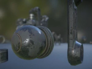 the walking mech neck old version 3D Model