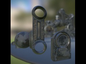 the walking mech neck old version Modelo 3D