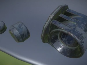 the walking mech neck old version 3D Model