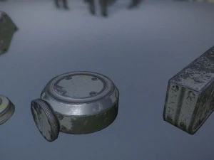 the walking mech neck old version 3D Model