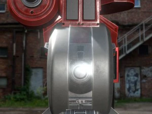 the walking mech neck red version 3D Model