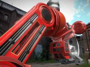 the walking mech neck collection 3D Model