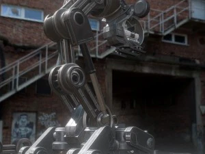 the walking mech neck collection 3D Model