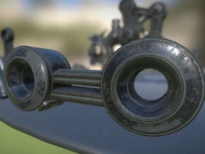 the walking mech neck collection 3D Model