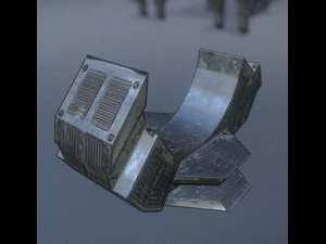 the walking mech neck collection 3D Model