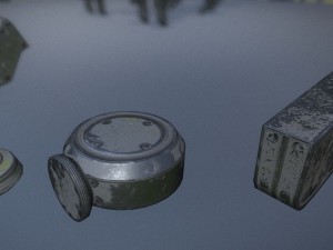 the walking mech neck collection 3D Model