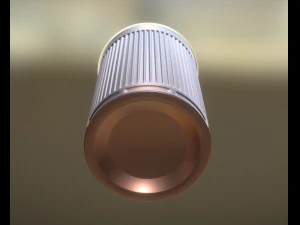 small plastic cup collection 3D Model