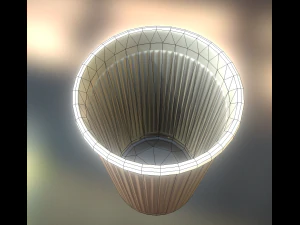 small plastic cup collection 3D Model