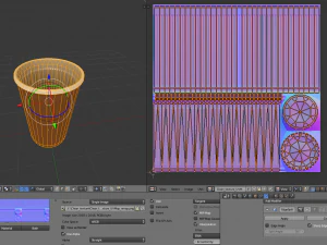 small plastic cup collection 3D Model