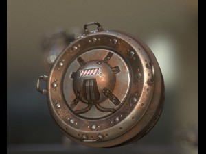 ai control module rusty version 3D Model