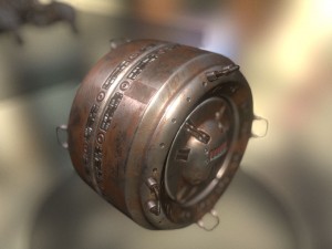 ai control module rusty version 3D Model
