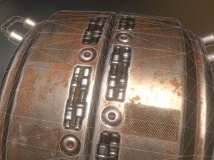 ai control module rusty version 3D Model