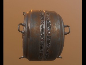 ai control module rusty version 3D Model