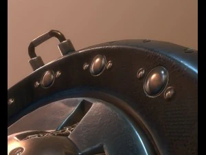 ai control module blue version 3D Model