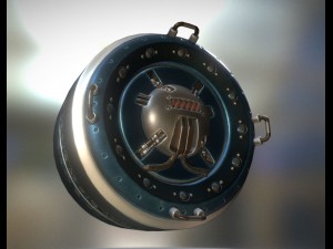 ai control module blue version Model 3D