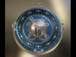 ai control module blue version 3D Model