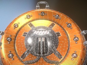 ai control module orange version 3D मॉडल