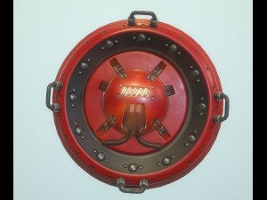 ai control module red version Modelo 3D