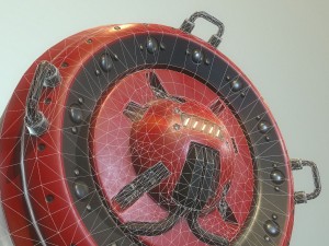 ai control module red version 3D Model