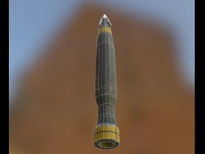 rocket 3D Model