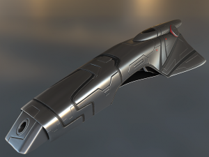 spaceship - keeper - basic version 3D Model