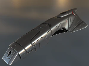 nave espacial - guardião - versão básica Modelo 3D