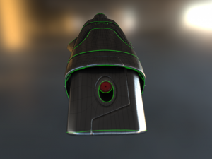 spaceship - keeper - basic version 3Dモデル