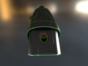 spaceship - keeper - basic version 3D Model