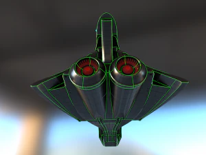 spaceship - keeper - basic version 3D Model