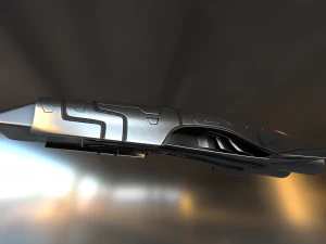 spaceship - keeper - basic version 3D Model