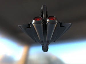 spaceship - keeper - basic version 3D Model