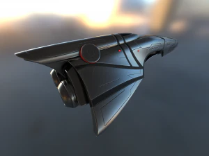 spaceship - keeper - basic version 3D Model