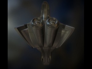 spaceship keeper package 3D Model