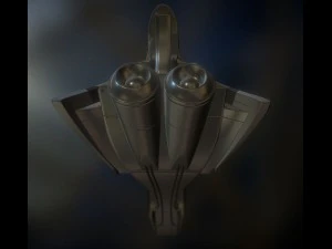 spaceship keeper package 3D Model