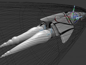 spaceship keeper package 3D Model