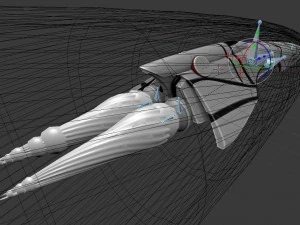 spaceship keeper package 3D Model