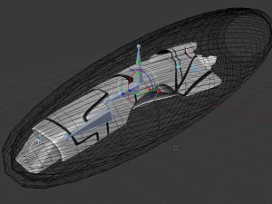 spaceship keeper package 3D Model