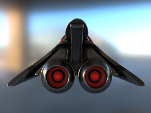 spaceship keeper package 3D Model