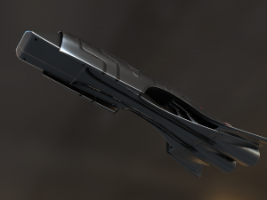 spaceship keeper package 3D Model